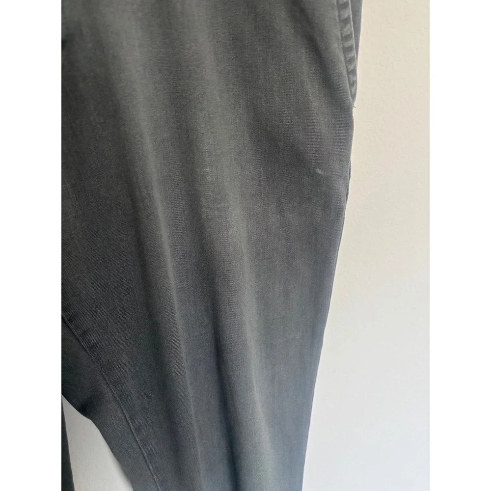 Dockers Straight Fit Mens Gray Chino Pants W36 L34 Cotton Blend